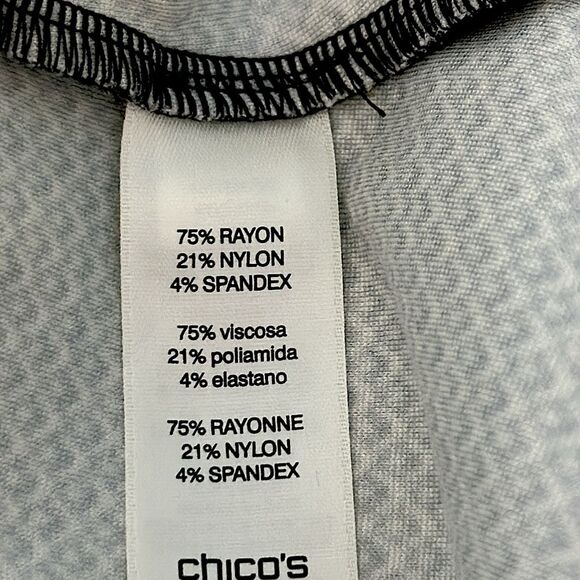 Chico's Brigitte Pants Size 2 (12) Ankle Pull On - Picture 13 of 14